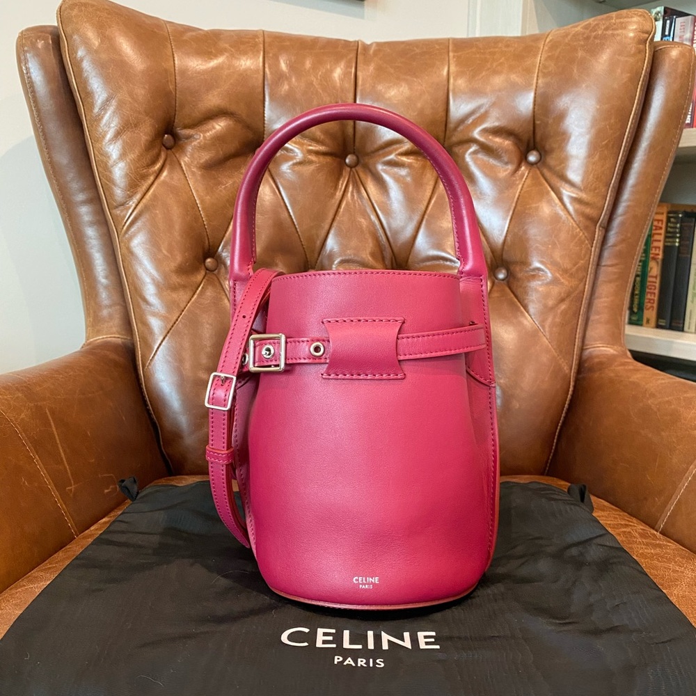 *SOLD* Celine Big Bag Bucket Leather Nano